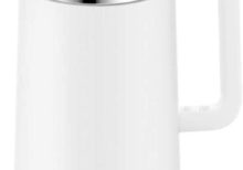Xiaomi Mijia Electric Kettle 304 Stainless Steel 1.5L Dual Layer Kettle Water Bottle -White