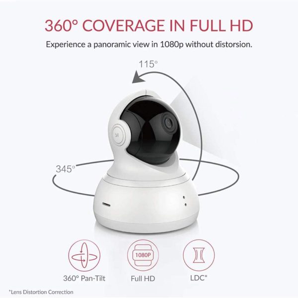 YI Dome Camera 2MP 1080p HD Wireless IP Security Surveillance Night Vision, Baby Monitoring Camera, Motion Detection, Sound Detection - Image 5
