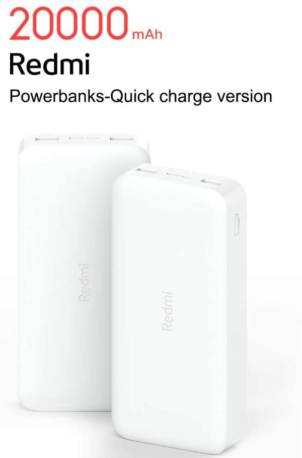 Redmi Portable Power Bank 20000 MAH - Image 2