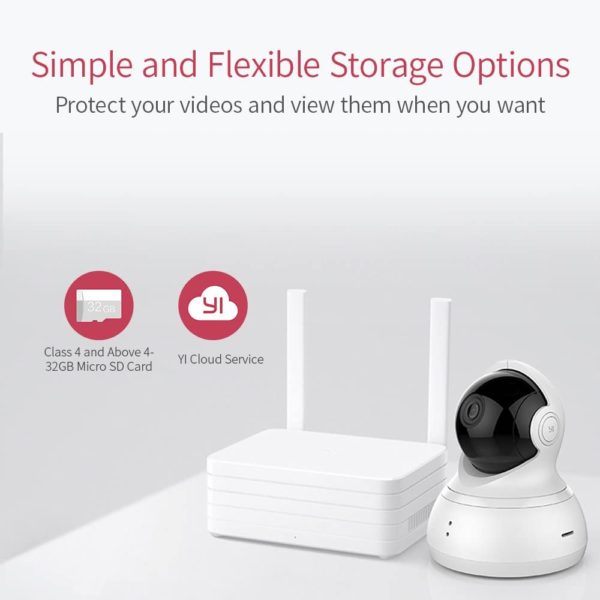 YI Dome Camera 2MP 1080p HD Wireless IP Security Surveillance Night Vision, Baby Monitoring Camera, Motion Detection, Sound Detection - Image 2