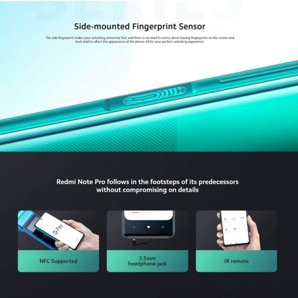 Redmi Note 9 Pro 6 Ram 128GB - Image 3